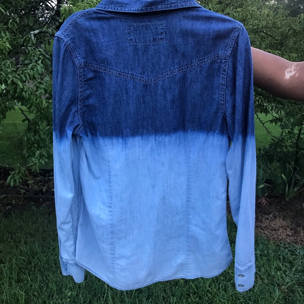 Blue gradient top 👚 - Picture 2 of 3